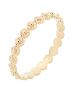 K10ラウンドフラワーモチーフ リング（リング）｜COCOSHNIK（ココシュ