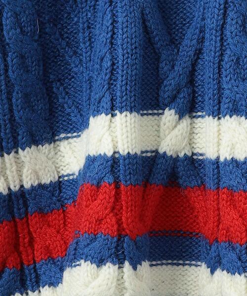 gim context（ジムコンテキスト）の「＜gim CONTEXT＞ Hockey Jersey/ニット（ニット/セーター・メンズ・ケリー/コバルトブルー・FREE）」の7枚目の写真