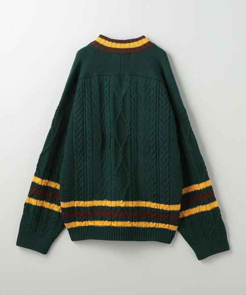 gim context（ジムコンテキスト）の「＜gim CONTEXT＞ Hockey Jersey/ニット（ニット/セーター・メンズ・ケリー/コバルトブルー・FREE）」の8枚目の写真