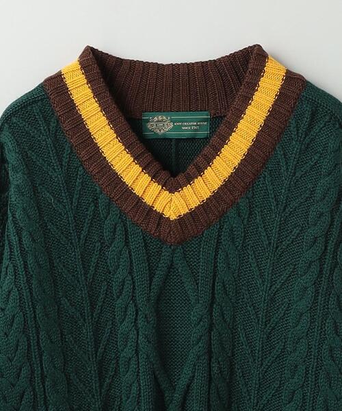 gim context（ジムコンテキスト）の「＜gim CONTEXT＞ Hockey Jersey/ニット（ニット/セーター・メンズ・ケリー/コバルトブルー・FREE）」の9枚目の写真