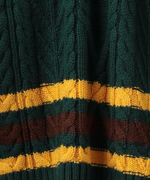 gim context（ジムコンテキスト）の「＜gim CONTEXT＞ Hockey Jersey/ニット（ニット/セーター・メンズ・ケリー/コバルトブルー・FREE）」の10枚目の写真