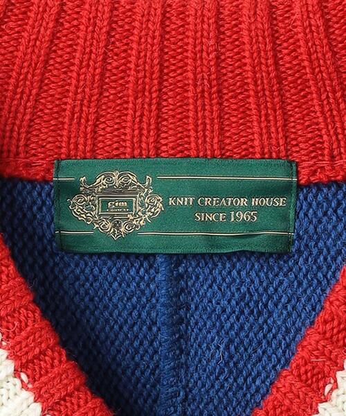 gim context（ジムコンテキスト）の「＜gim CONTEXT＞ Hockey Jersey/ニット（ニット/セーター・メンズ・ケリー/コバルトブルー・FREE）」の11枚目の写真