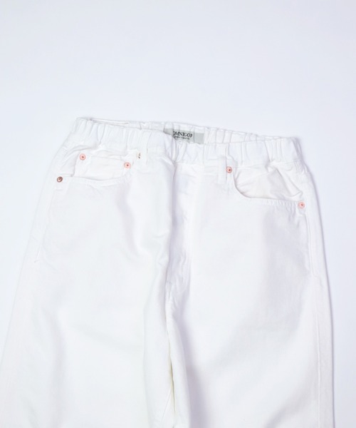 OMNIGOD（オムニゴッド）の「[OMNIGOD womens / オムニゴッド] 10ozホワイトデニム 5Pイージールーズジーンズ（デニムパンツ・レディース・ホワイト・3/2）」の10枚目の写真