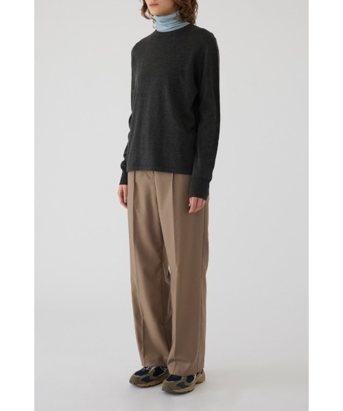 RIM.ARK(リムアーク)の「Tops and fringe stole set(ニット/セーター・レディース・イエロー系その他/ダークブルー/キャメル/チャコールグレー・FREE)」の16枚目の写真