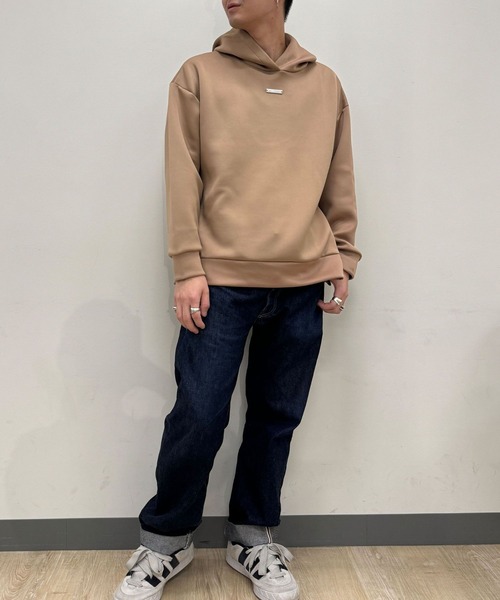 LANTINAM（ランティナム）の「【ユニセックス】ポンチフーディー(2サイズ展開)（パーカー・レディース・ネイビー系2/ピンク系2/ピンク系1/ネイビー系1/ブラウン系1/ブラウン系2・L/M）」の16枚目の写真