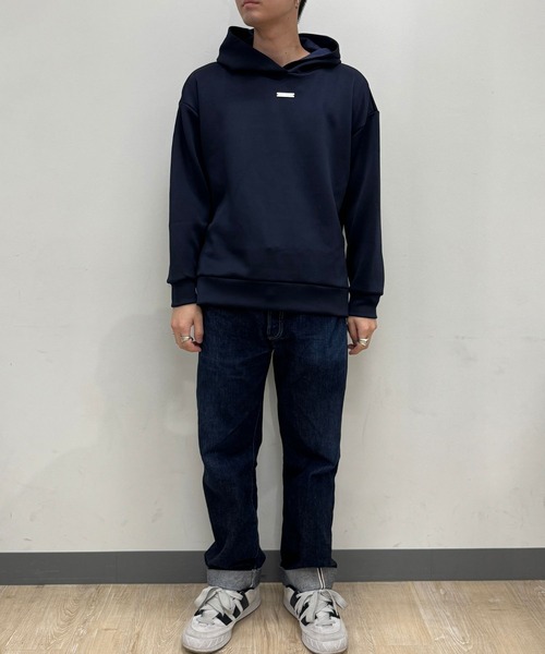 LANTINAM（ランティナム）の「【ユニセックス】ポンチフーディー(2サイズ展開)（パーカー・レディース・ネイビー系2/ピンク系2/ピンク系1/ネイビー系1/ブラウン系1/ブラウン系2・L/M）」の20枚目の写真