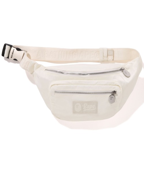 バッグ A BATHING APE TONAL SOLID CAMO WAIST BAG A Bathing Ape Tonal Solid Camo Waist Bag in Black – Oneness