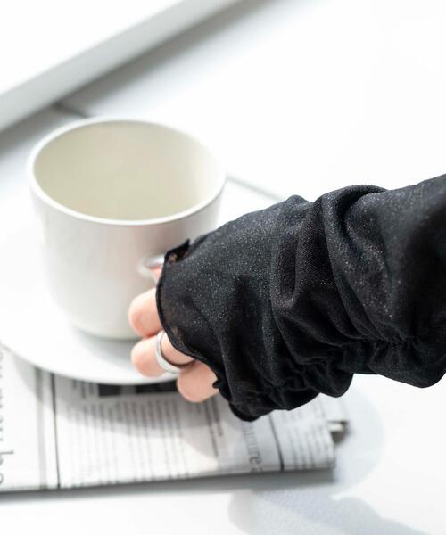 WEGO（ウィゴー）の「WEGO/ラメシアートップス（Tシャツ/カットソー・レディース・ブラック/ベージュ系その他・FREE）」の20枚目の写真