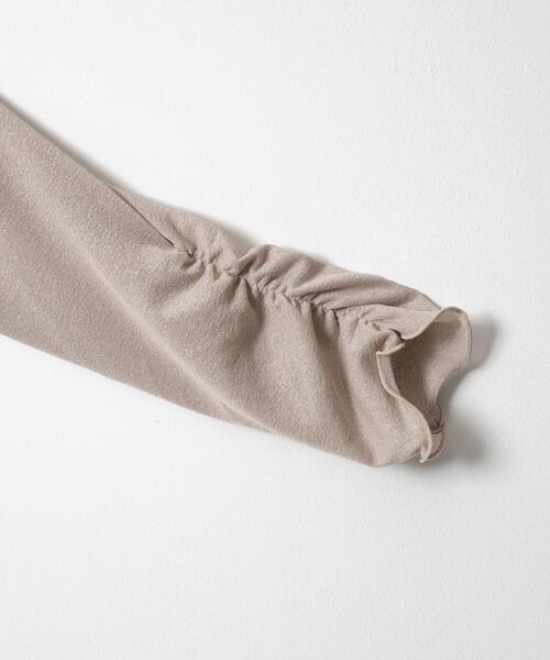 WEGO（ウィゴー）の「WEGO/ラメシアートップス（Tシャツ/カットソー・レディース・ブラック/ベージュ系その他・FREE）」の16枚目の写真