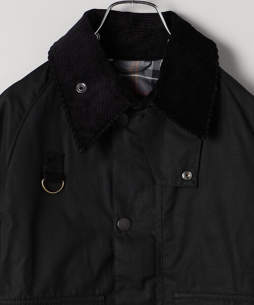 Barbour（バブアー）の「barbour/バブアー SL SPEY WAX JACKET / 232MWX1212（マウンテンパーカー・レディース・ブラック・LARGE/SMALL/X-LARGE/MEDIUM）」の7枚目の写真