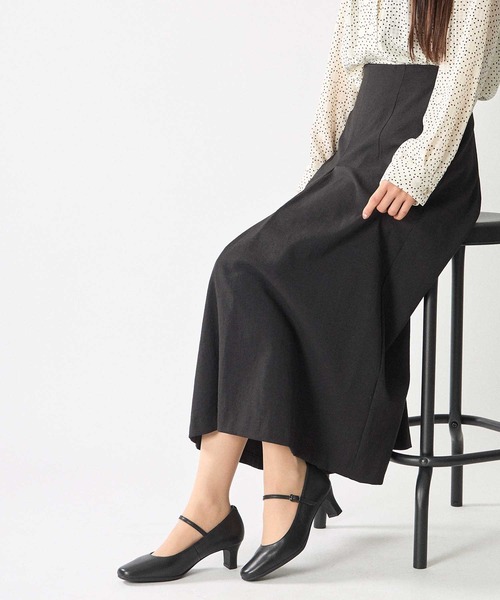 ing(イング)の「【3E】スクエアトゥパンプス(パンプス・レディース・ブラック・25cm/24.5cm/24cm/23.5cm/23cm/22.5cm)」の5枚目の写真