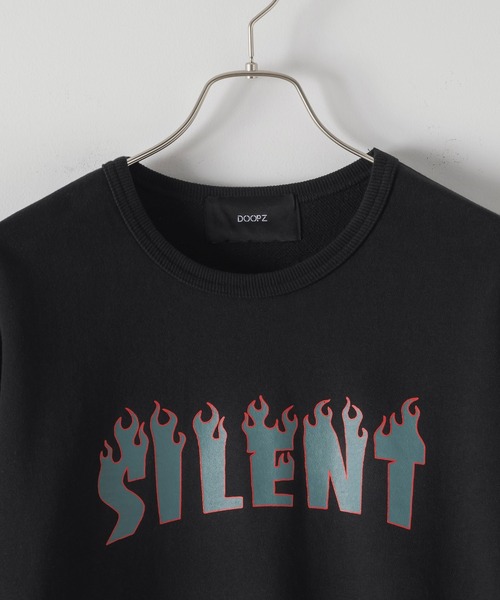 DOOPZ(ドープス)の「OVERSIZED PRINT SWEAT - オーバーサイズプリントスウェット(スウェット・メンズ・ブラック/チャコールグレー・LARGE/MEDIUM/SMALL)」の3枚目の写真