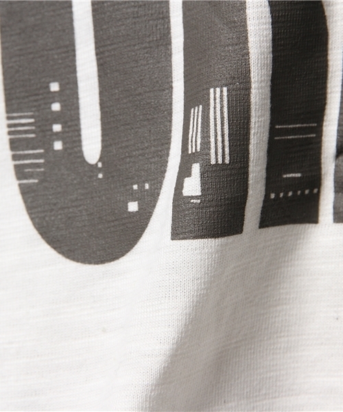 WEGO(ウィゴー)の「WEGO/クラッシュプリントTシャツ(Tシャツ/カットソー・メンズ・ブラック/カーキ/ホワイト・MEDIUM/LARGE)」の11枚目の写真