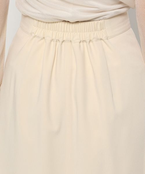 mysty woman（ミスティウーマン）の「ドロストアレンジカーゴスカート 106945（スカート・レディース・チャコールグレー/ライトベージュ/アイボリー・FREE）」の12枚目の写真