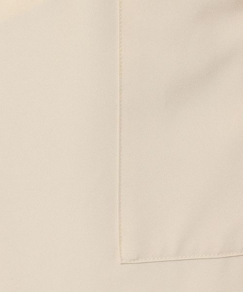 mysty woman（ミスティウーマン）の「ドロストアレンジカーゴスカート 106945（スカート・レディース・チャコールグレー/ライトベージュ/アイボリー・FREE）」の5枚目の写真