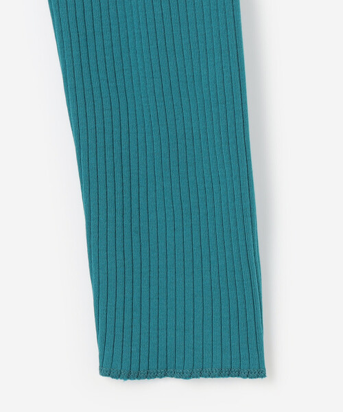 THE SHINZONE(ザ シンゾーン)の「THE SHINZONE | HIGH NECK RIB WOMEN(Tシャツ/カットソー・レディース・ブラック/ターコイズブルー/ホワイト・F)」の7枚目の写真