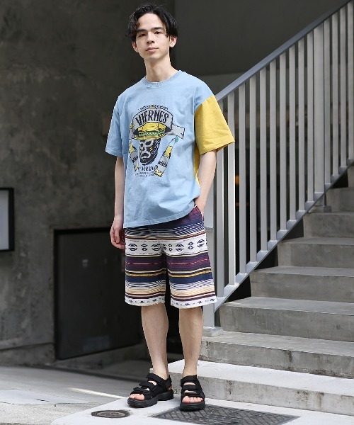 チチカカ（チチカカ）の「裏毛グラフィックプリントショートパンツ（その他パンツ・メンズ・その他5/その他2/その他3/その他4/その他1・MEDIUM/LARGE）」の7枚目の写真