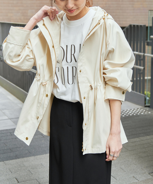 Spick & Span（スピックアンドスパン）の「撥水ツイルフーデッド