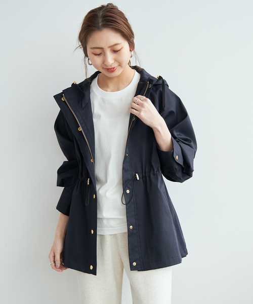 Spick & Span（スピックアンドスパン）の「撥水ツイルフーデッド