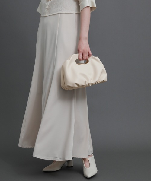 select MOCA（セレクトモカ）の「【ZOZO限定】2WAYくり手ハンドルバッグ（ショルダーバッグ・レディース・シルバー/ブラック/アイボリー・FREE）」の14枚目の写真