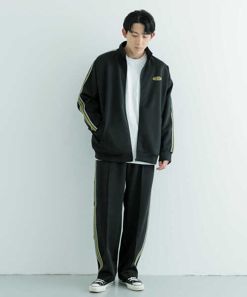 ddp（ディーディーピー）の「Line Track Wide Pants（その他パンツ・メンズ・グリーン/ネイビー/ブラック・MEDIUM/LARGE）」の13枚目の写真