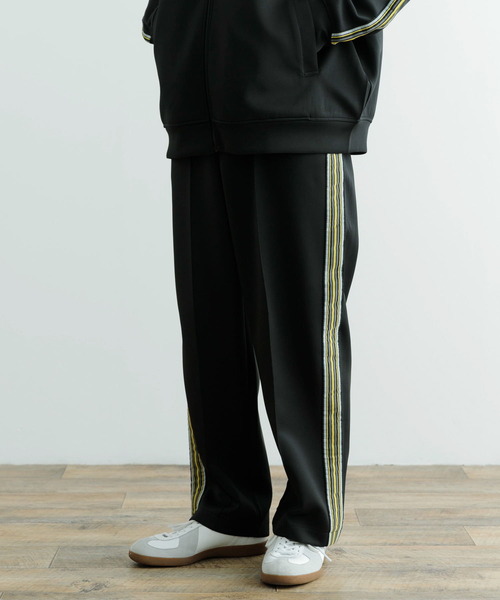 ddp（ディーディーピー）の「Line Track Wide Pants（その他パンツ・メンズ・グリーン/ネイビー/ブラック・MEDIUM/LARGE）」の14枚目の写真