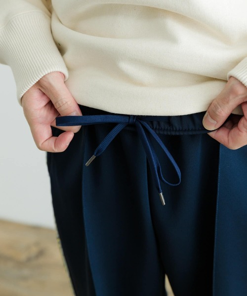 ddp（ディーディーピー）の「Line Track Wide Pants（その他パンツ・メンズ・グリーン/ネイビー/ブラック・MEDIUM/LARGE）」の18枚目の写真