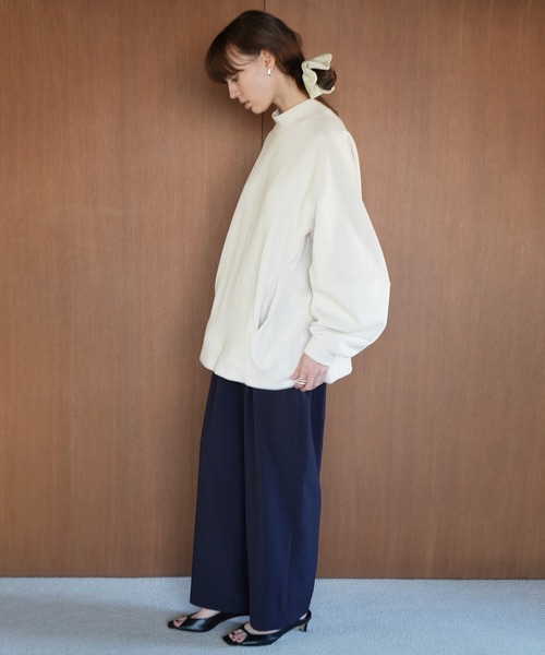 セール】MOCKNECK OVER TOPS（Tシャツ/カットソー）｜CLANE