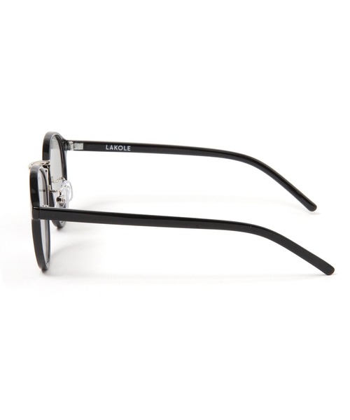 LAKOLE（ラコレ）の「ウェリントンコンビシルバーサングラス / 994357（サングラス・メンズ・ライトブルー/ブラック/グレー/スモーク/チャコール・FREE）」の12枚目の写真