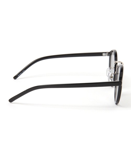 LAKOLE（ラコレ）の「ウェリントンコンビシルバーサングラス / 994357（サングラス・メンズ・ライトブルー/ブラック/グレー/スモーク/チャコール・FREE）」の13枚目の写真