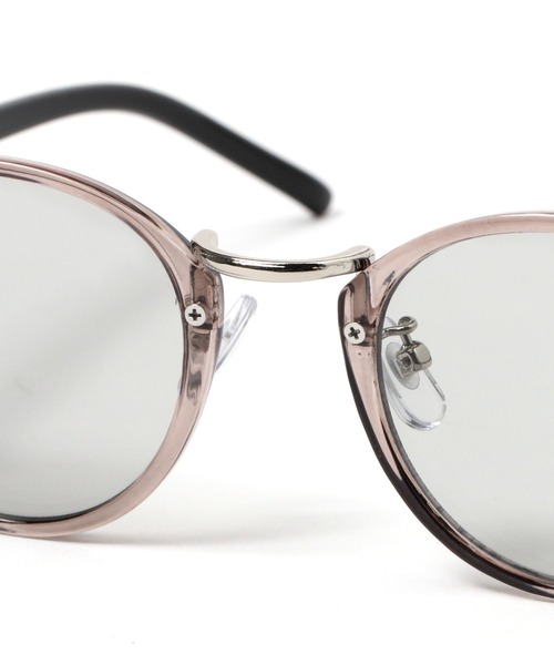 LAKOLE（ラコレ）の「ウェリントンコンビシルバーサングラス / 994357（サングラス・メンズ・ライトブルー/ブラック/グレー/スモーク/チャコール・FREE）」の19枚目の写真