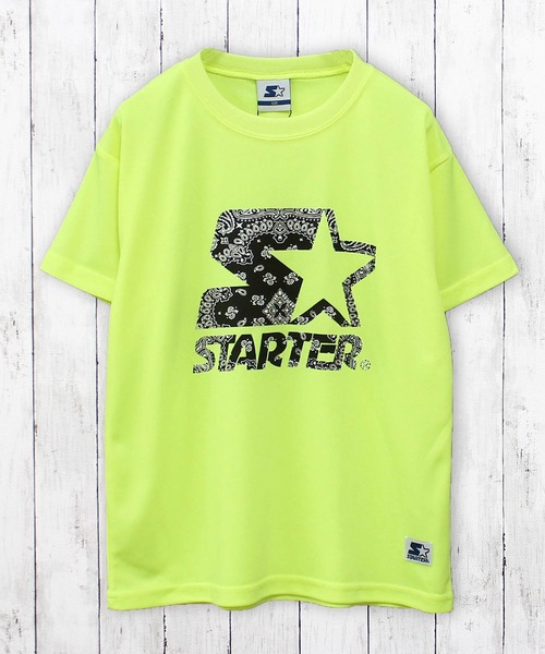 STARTER(スターター)の「STARTER スターター ペイスリーロゴ 半袖Tシャツ(Tシャツ/カットソー・キッズ・ブラック/オフホワイト/ブルー/イエロー/オレンジ/チャコール・130cm/140cm/150cm/160cm)」の5枚目の写真