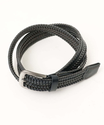 MK MICHEL KLEIN HOMME | レザーメッシュベルト(ベルト)