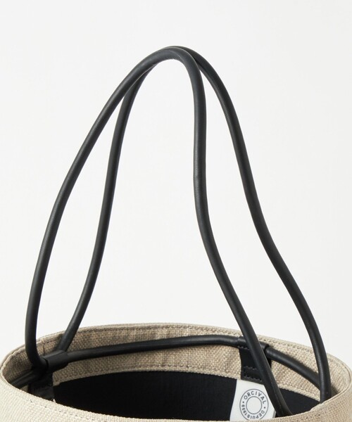 green label relaxing(グリーンレーベルリラクシング)の「【別注】<ORCIVAL>ドロスト 2WAY バッグ(トートバッグ・レディース・ブラック/クリーム・FREE)」の5枚目の写真