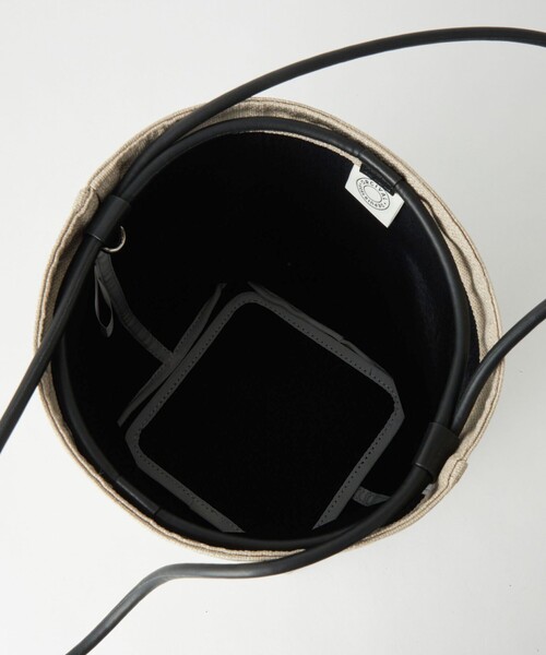 green label relaxing(グリーンレーベルリラクシング)の「【別注】<ORCIVAL>ドロスト 2WAY バッグ(トートバッグ・レディース・ブラック/クリーム・FREE)」の7枚目の写真