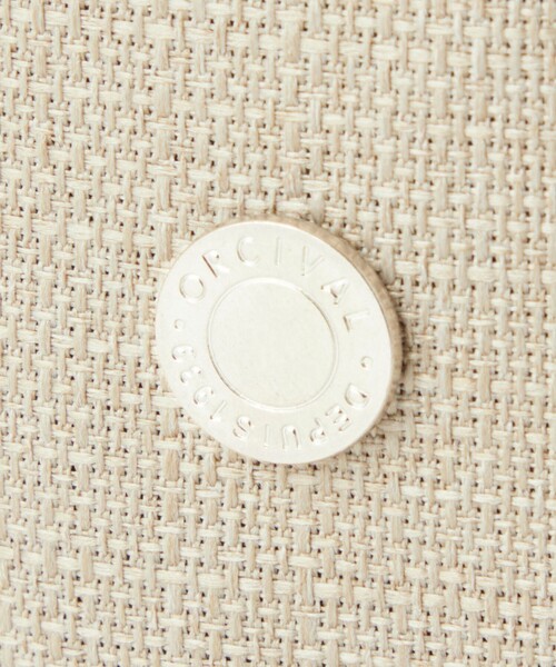 green label relaxing(グリーンレーベルリラクシング)の「【別注】<ORCIVAL>ドロスト 2WAY バッグ(トートバッグ・レディース・ブラック/クリーム・FREE)」の10枚目の写真