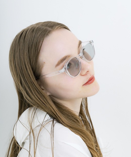 SMELLY（スメリー）の「ボスリントンサングラス（サングラス・レディース・イエロー系その他/ブラック/ブラック系その他/クリア・-）」の6枚目の写真