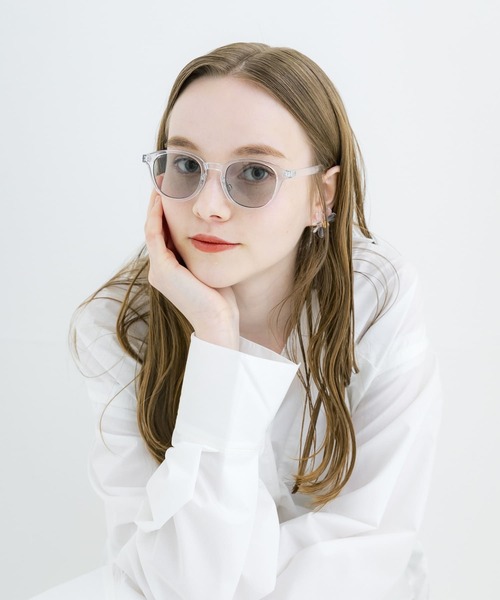 SMELLY（スメリー）の「ボスリントンサングラス（サングラス・レディース・イエロー系その他/ブラック/ブラック系その他/クリア・-）」の9枚目の写真