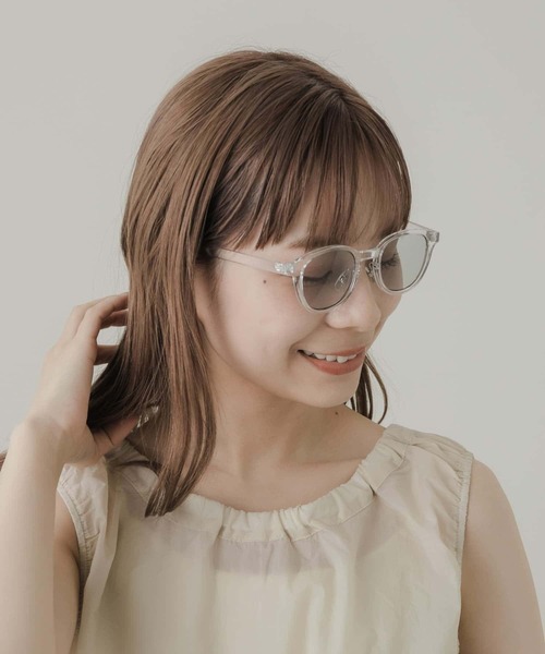 SMELLY（スメリー）の「ボスリントンサングラス（サングラス・レディース・イエロー系その他/ブラック/ブラック系その他/クリア・-）」の10枚目の写真