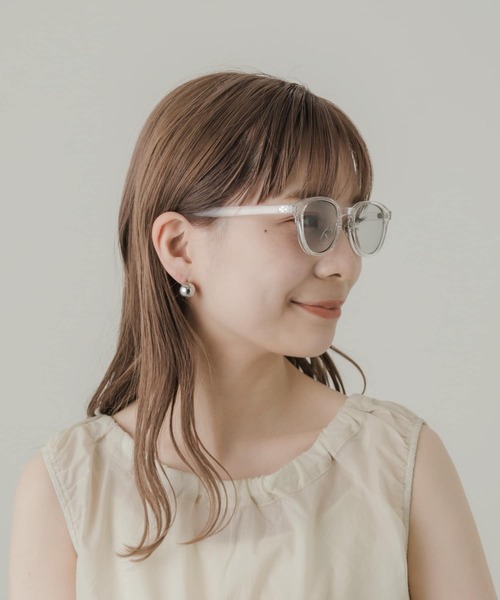 SMELLY（スメリー）の「ボスリントンサングラス（サングラス・レディース・イエロー系その他/ブラック/ブラック系その他/クリア・-）」の11枚目の写真