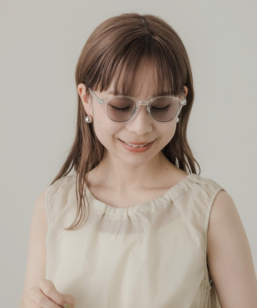 SMELLY（スメリー）の「ボスリントンサングラス（サングラス・レディース・イエロー系その他/ブラック/ブラック系その他/クリア・-）」の12枚目の写真