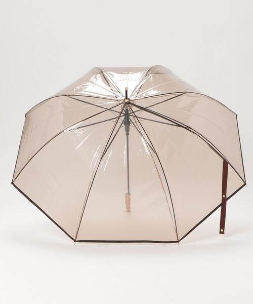 COMMON WARE（コモンウェアー）の「NT:バンブーハンドル カラービニール傘　58cm（長傘・レディース・ブラック/ネイビー/ブラウン・FREE）」の8枚目の写真