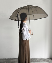 COMMON WARE | NT:バンブーハンドル カラービニール傘 58cm(長傘)