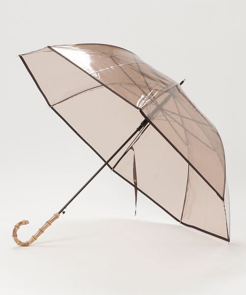 COMMON WARE（コモンウェアー）の「NT:バンブーハンドル カラービニール傘　58cm（長傘・レディース・ブラック/ネイビー/ブラウン・FREE）」の11枚目の写真