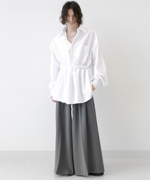 minsobi | ウォッシングドロストシャツ 長袖シャツ(シャツ/ブラウス)