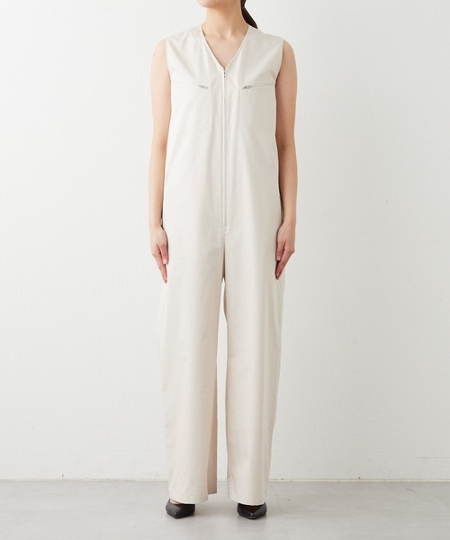 GALLARDAGALANTE（ガリャルダガランテ）の「【HERITANOVUM】ジャンプスーツ（つなぎ/オールインワン・レディース・ベージュ/ブラック・FREE）」の14枚目の写真