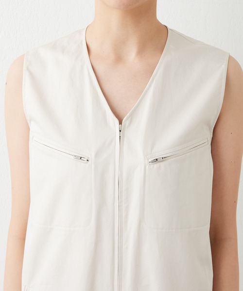 GALLARDAGALANTE（ガリャルダガランテ）の「【HERITANOVUM】ジャンプスーツ（つなぎ/オールインワン・レディース・ベージュ/ブラック・FREE）」の17枚目の写真