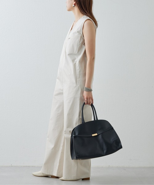 GALLARDAGALANTE（ガリャルダガランテ）の「【HERITANOVUM】ジャンプスーツ（つなぎ/オールインワン・レディース・ベージュ/ブラック・FREE）」の5枚目の写真