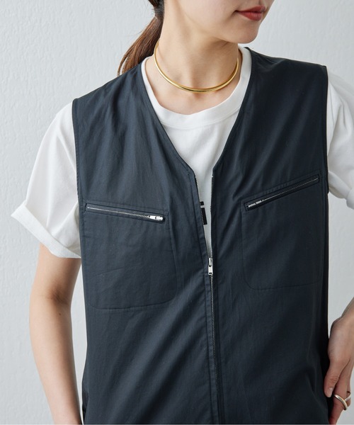 GALLARDAGALANTE（ガリャルダガランテ）の「【HERITANOVUM】ジャンプスーツ（つなぎ/オールインワン・レディース・ベージュ/ブラック・FREE）」の13枚目の写真