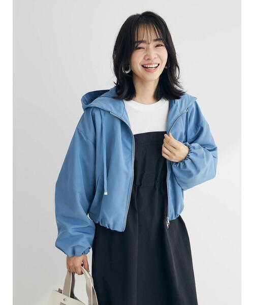 ELENCARE DUE(エレンカーレデュエ)の「・ELENCARE DUE バルーンマウンテンパーカー(マウンテンパーカー・レディース・ブラック/アイボリー/ブルー/ライトグレー/ベージュ・FREE)」の13枚目の写真